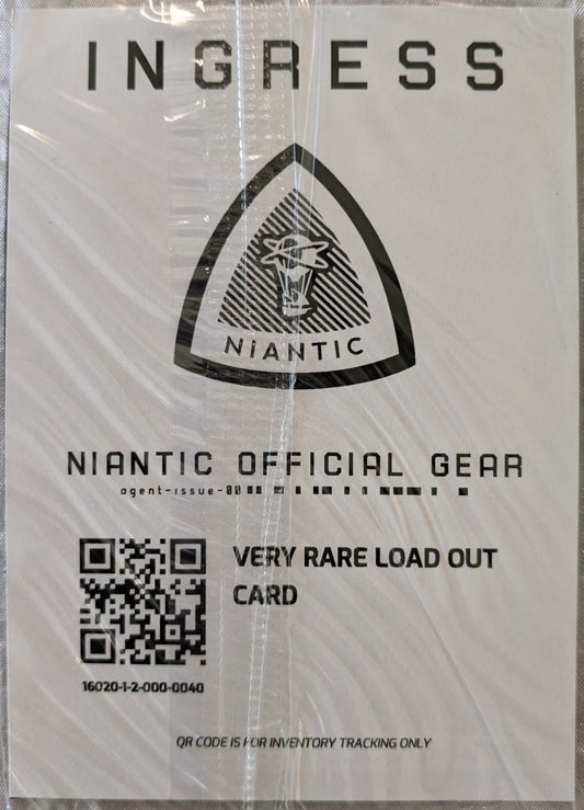 Ingress Very Rare Load Out Card