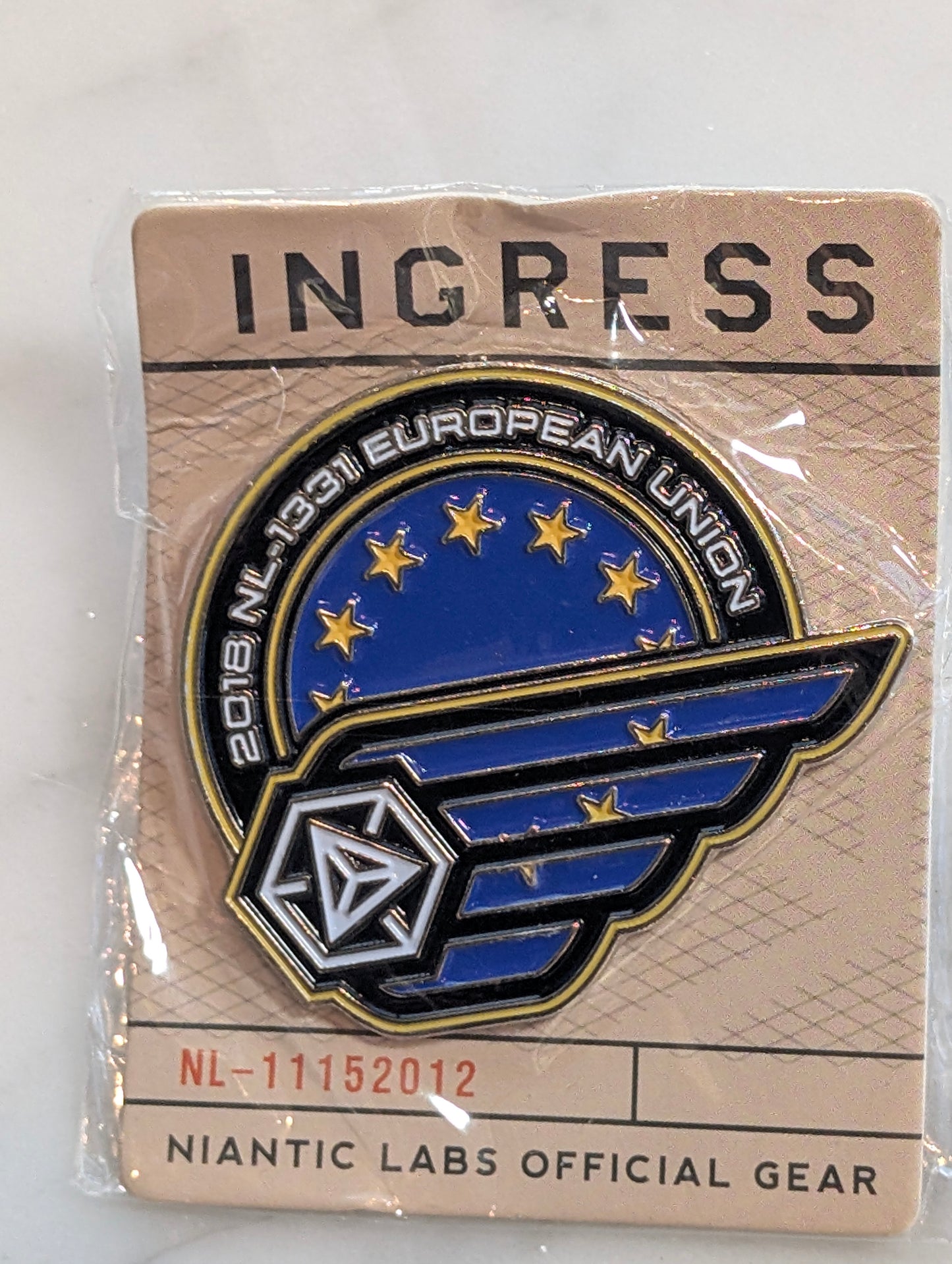 NL-1331 European Union 2018 Pin