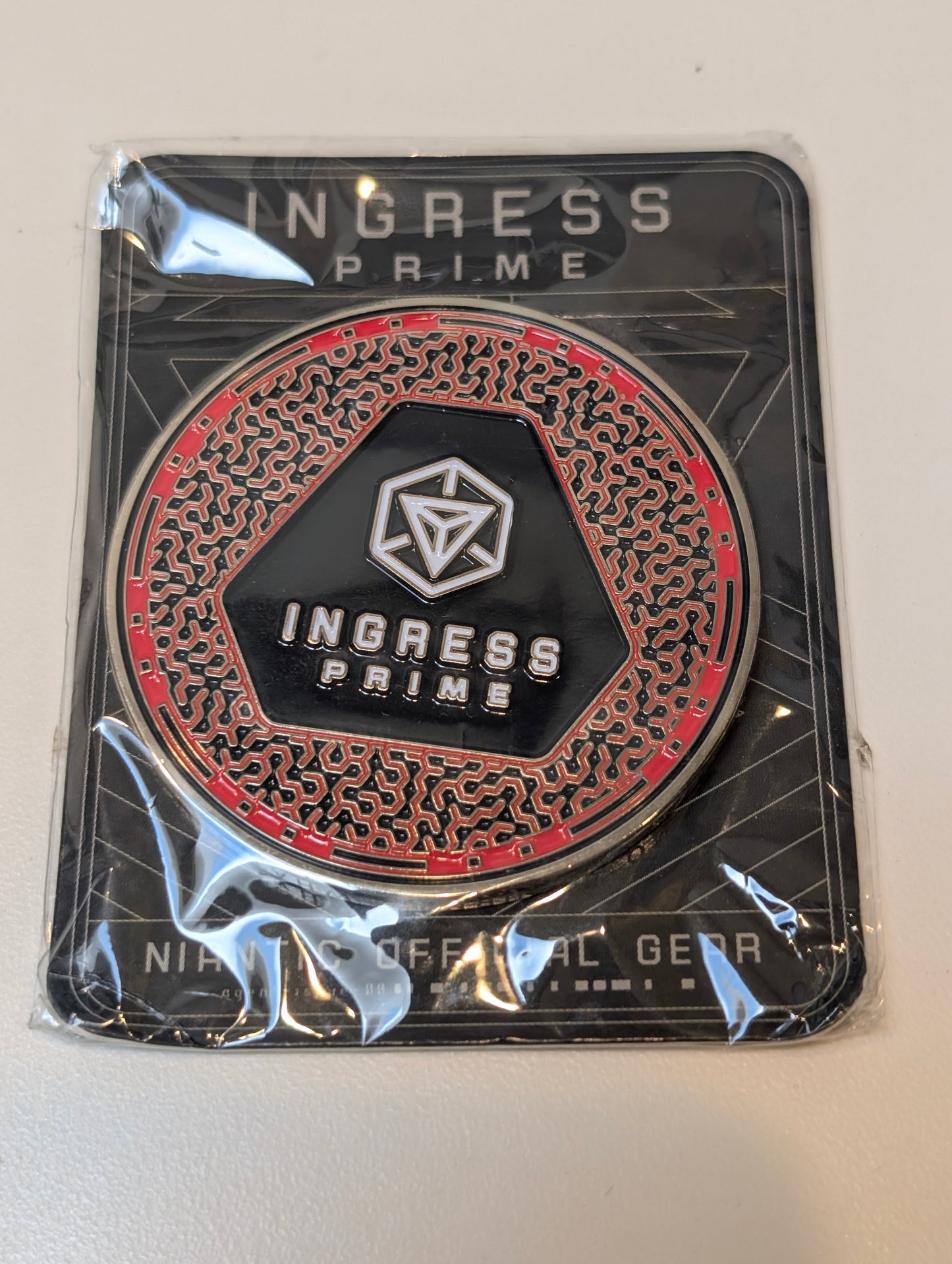 Ingress Prime Red Coin