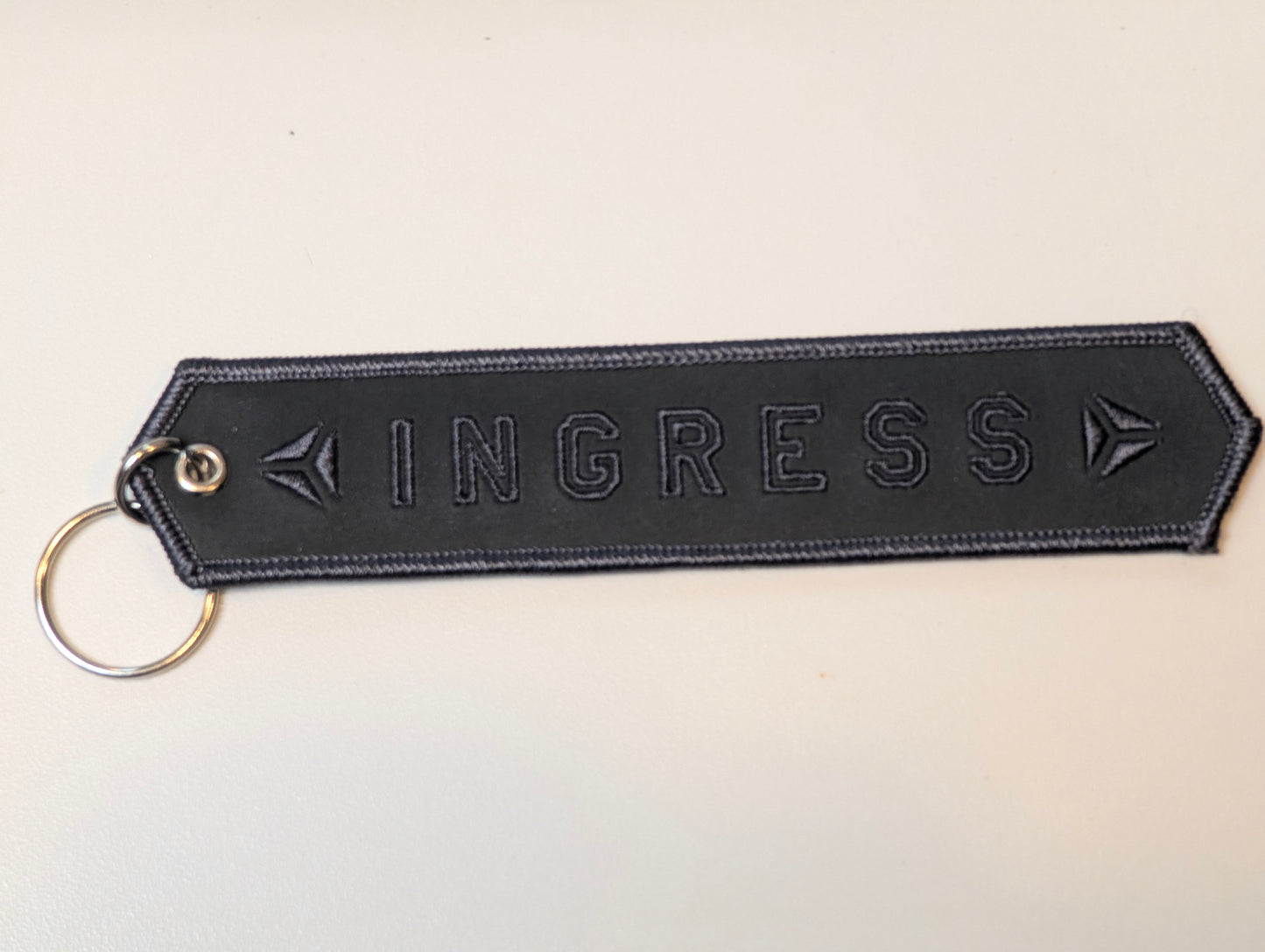Ingress Key Chain Dark Grey