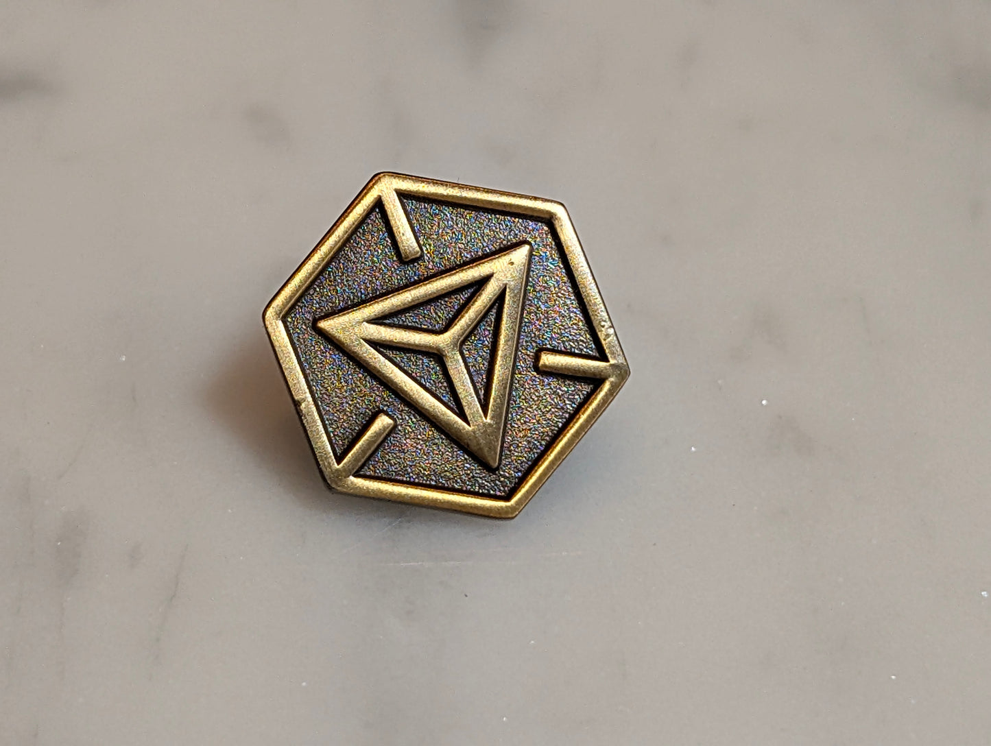 Small Ingress Logo Pin