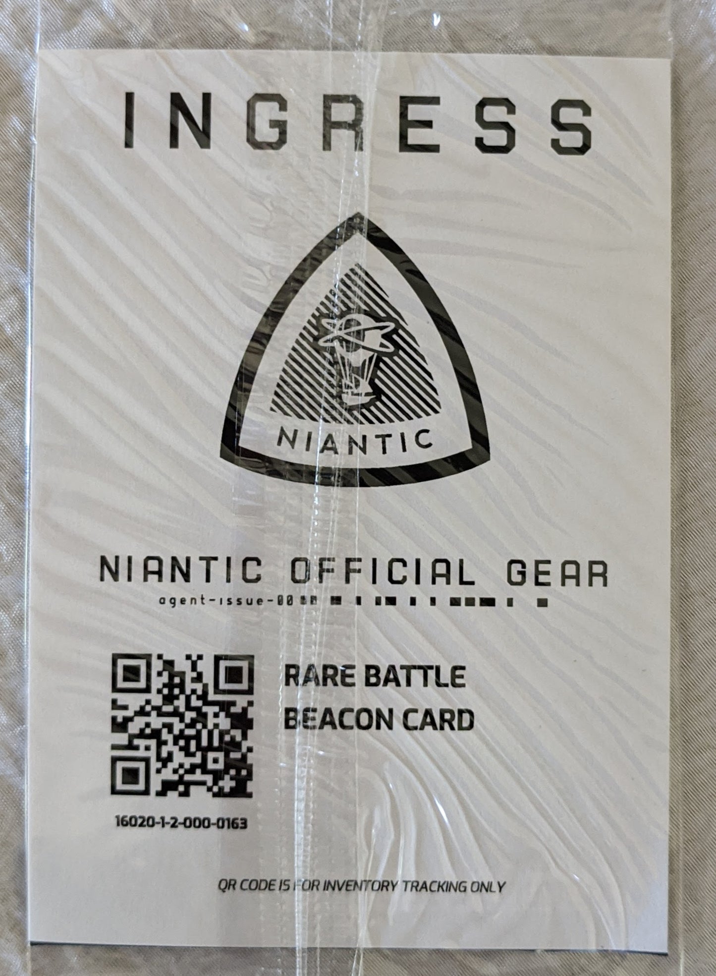Rare Battle Beacon Card - includes passode