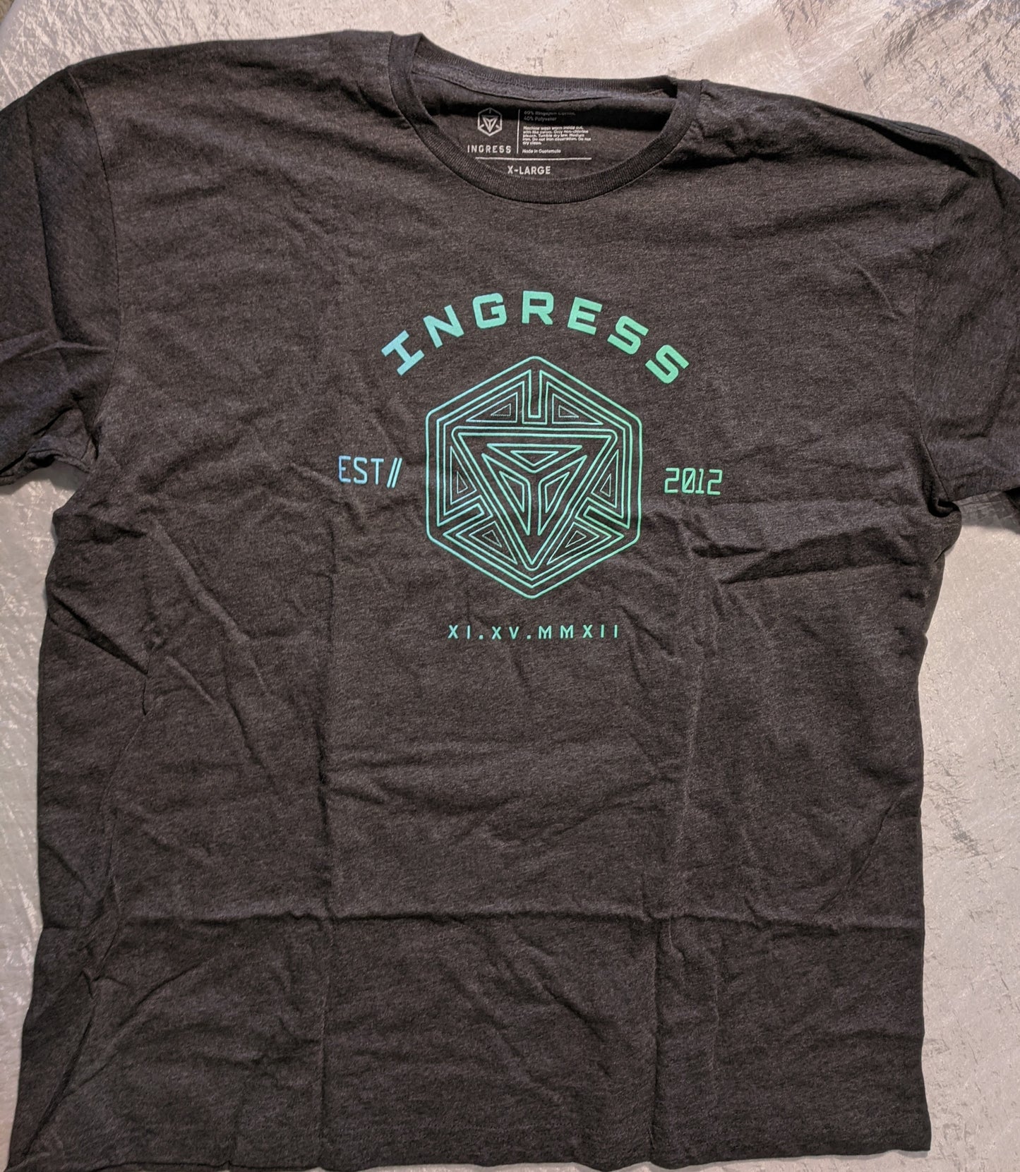 Ingress Year Teal 10 Shirt