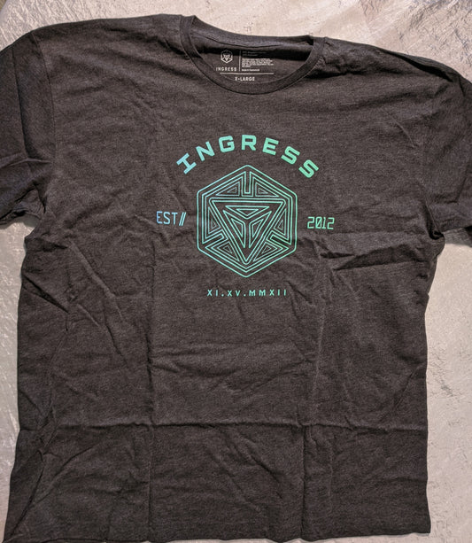 Ingress Year Teal 10 Shirt