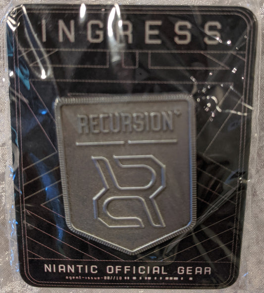 Recursion Grey Pin