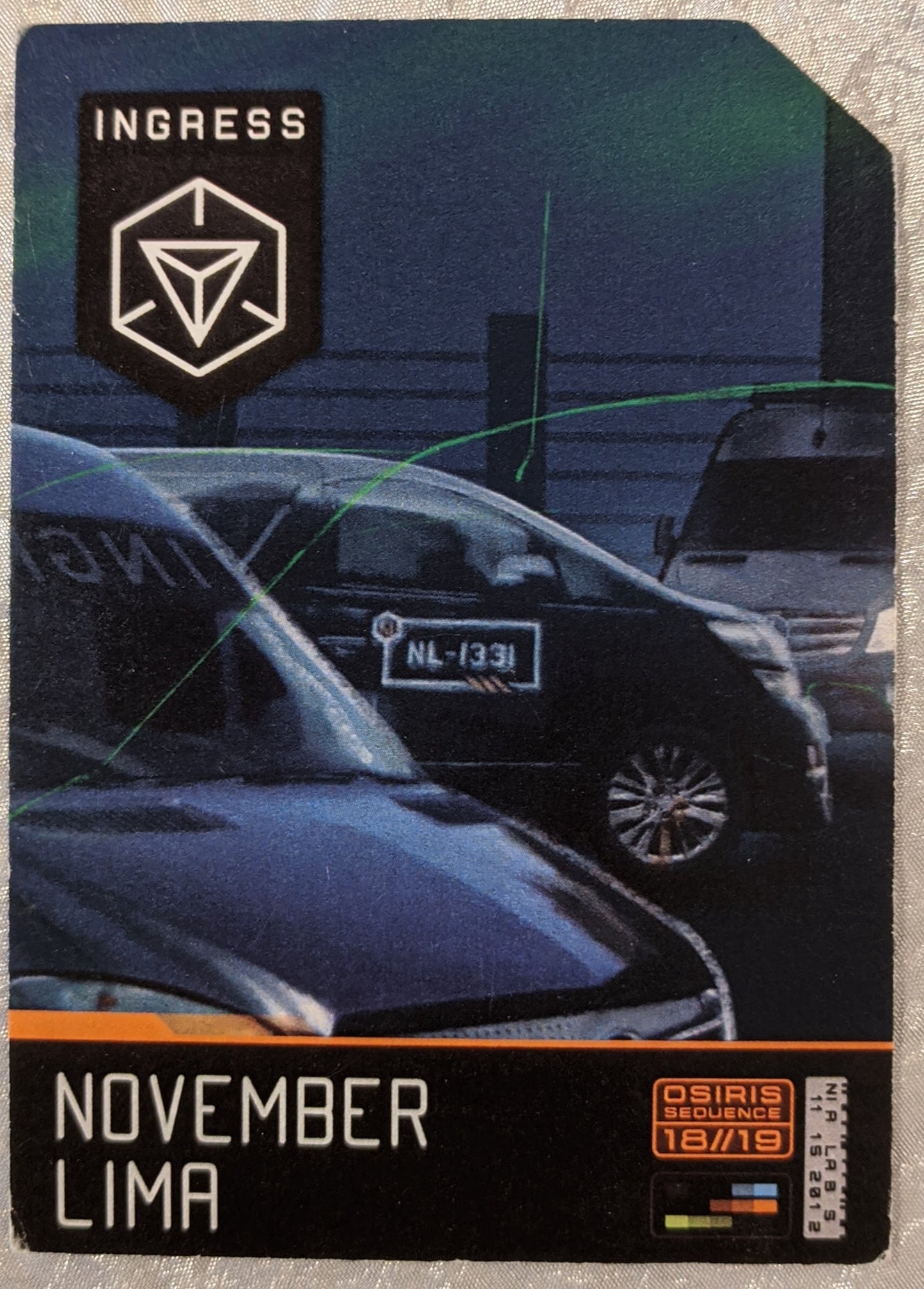 2018 November Lima Card - includes passcode