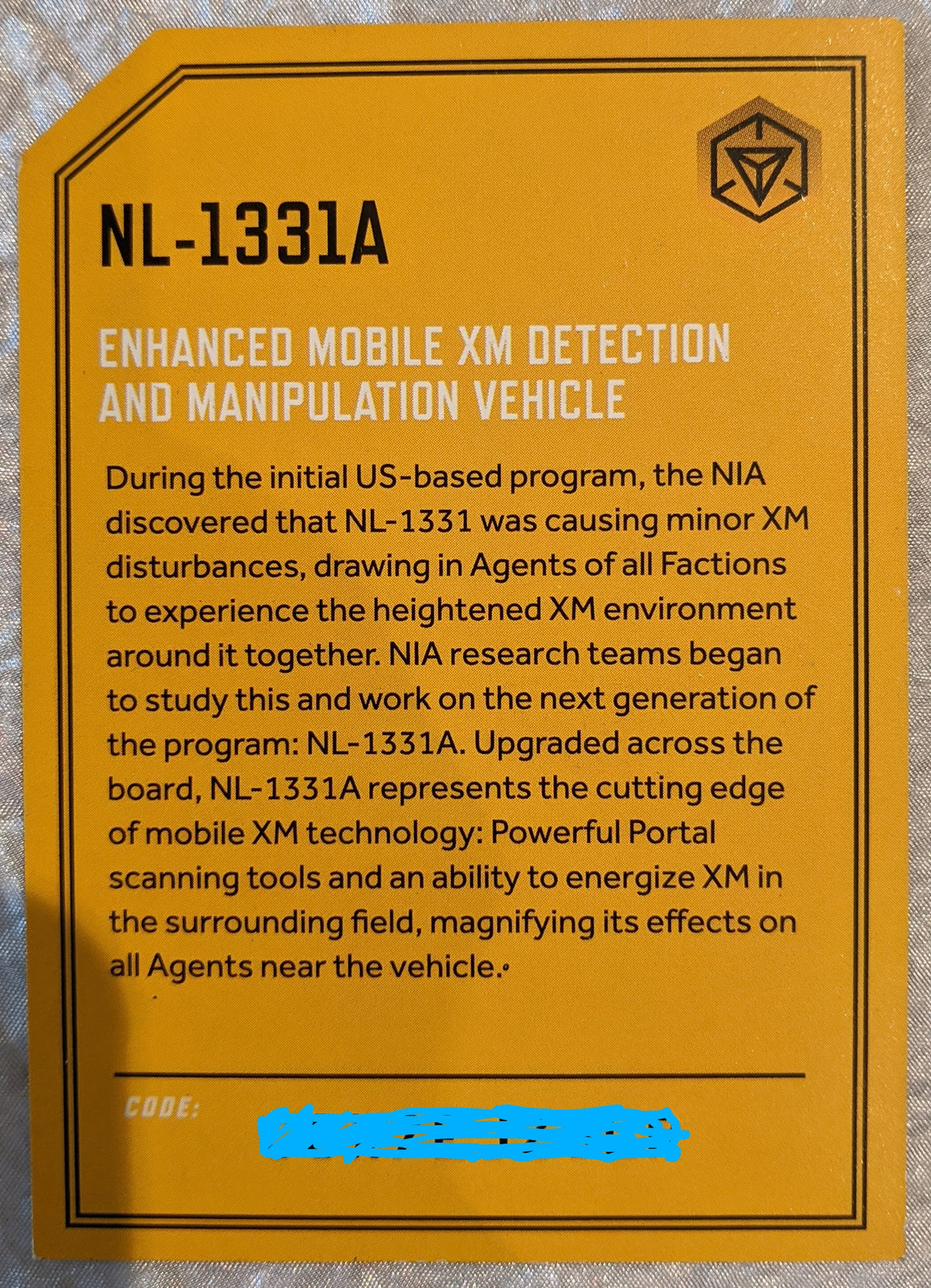 NL-1331A Card 2017