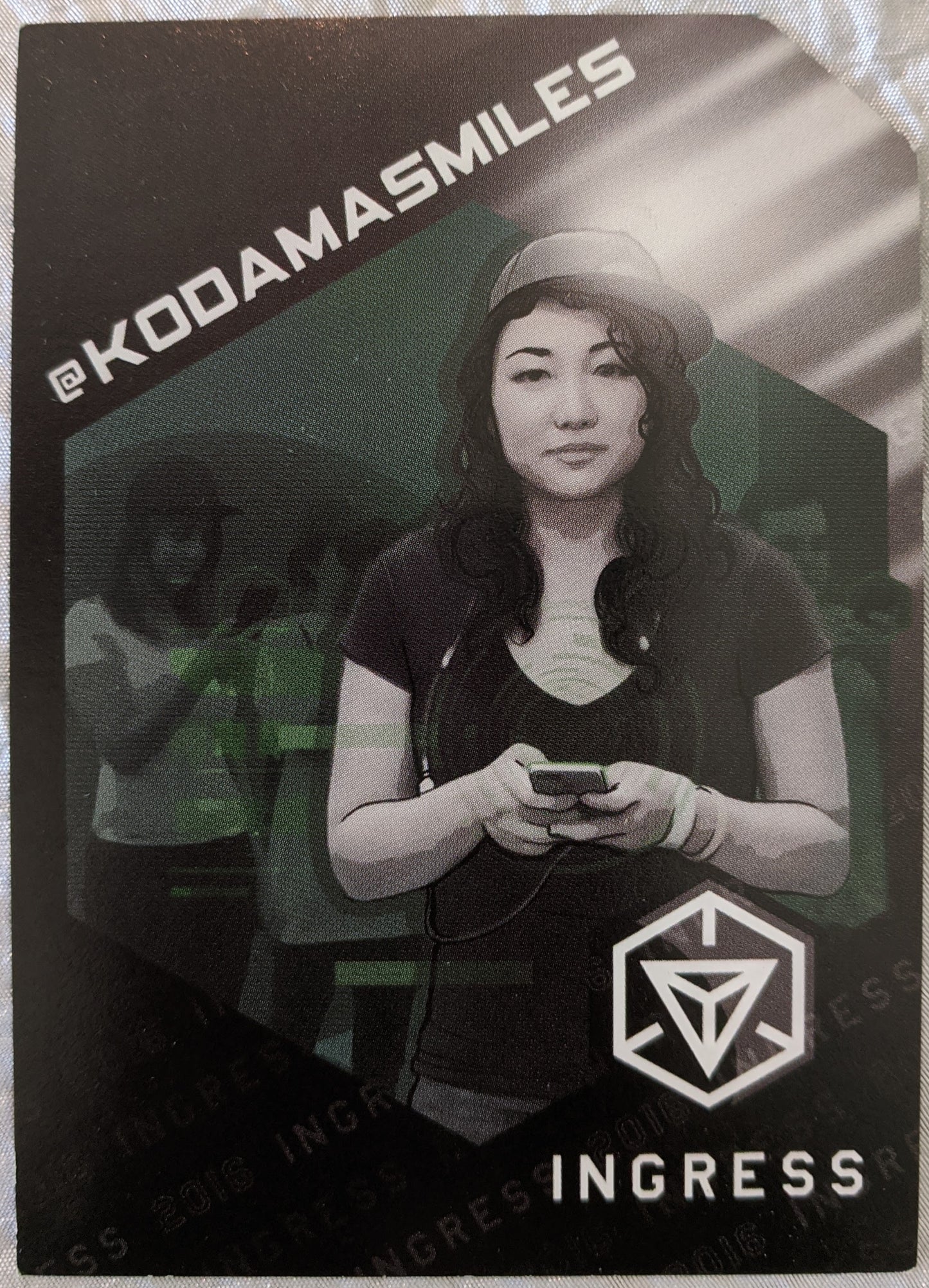 Agent KodamaSmiles Medal Card - includes passcode