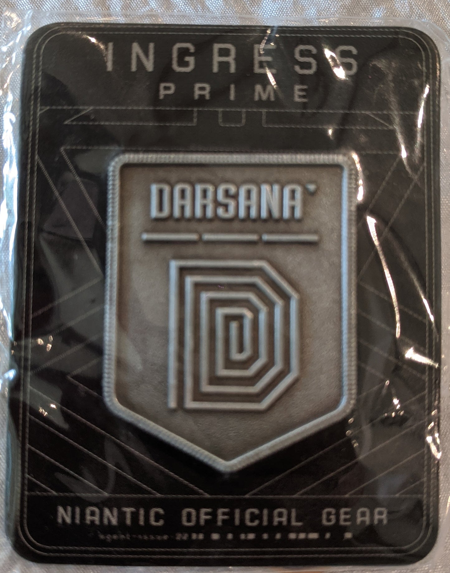 Silver Darsana Pin