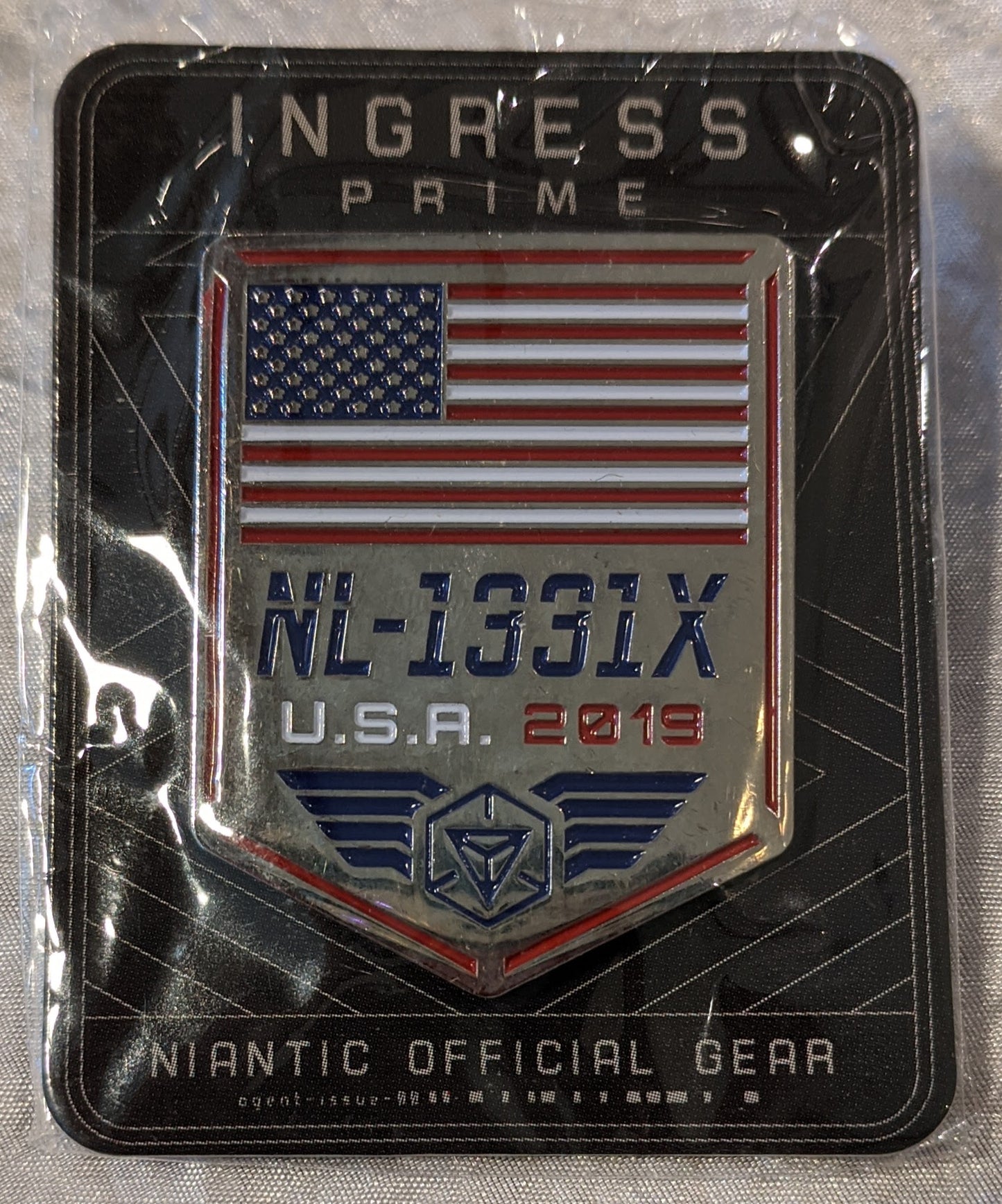 NL-1331X USA 2019 Pin