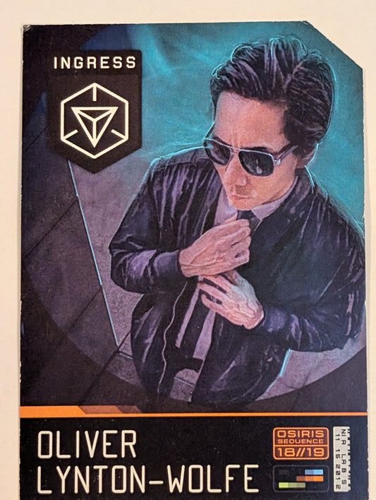 OLIVER LYNTON-WOLFE 2018  Character Card - includes passcode