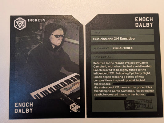 ENOCH DALBY Legacy Character Card - NO PASSCODE