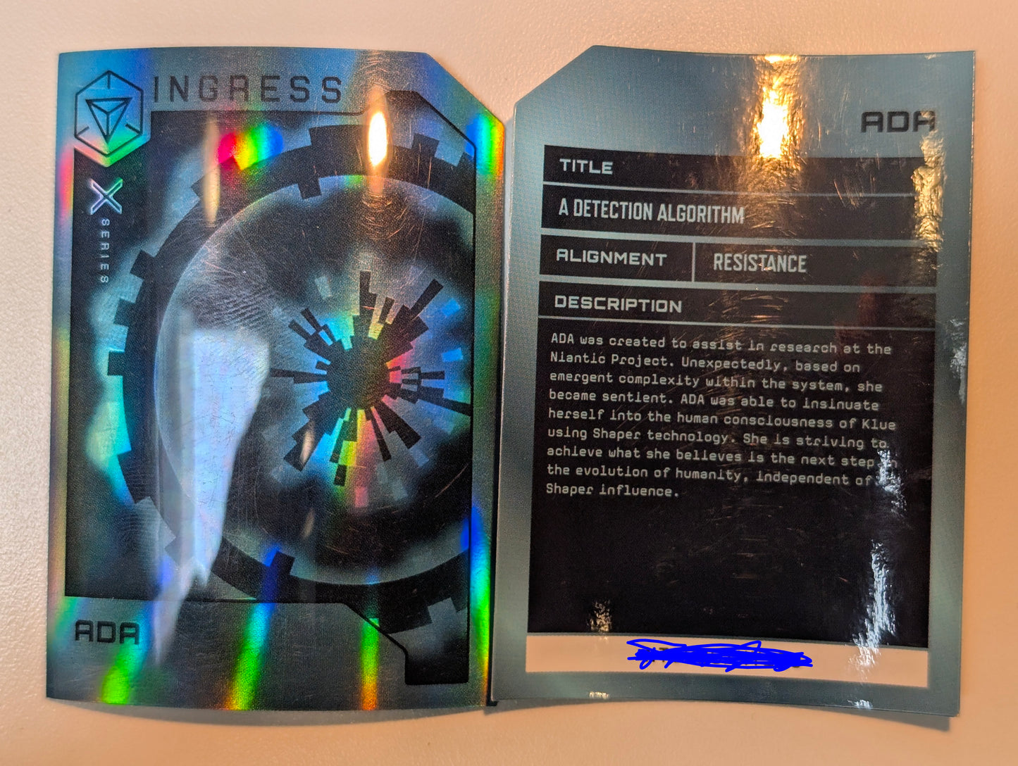 ADA XSeries Medal Card 2022 - includes passcode