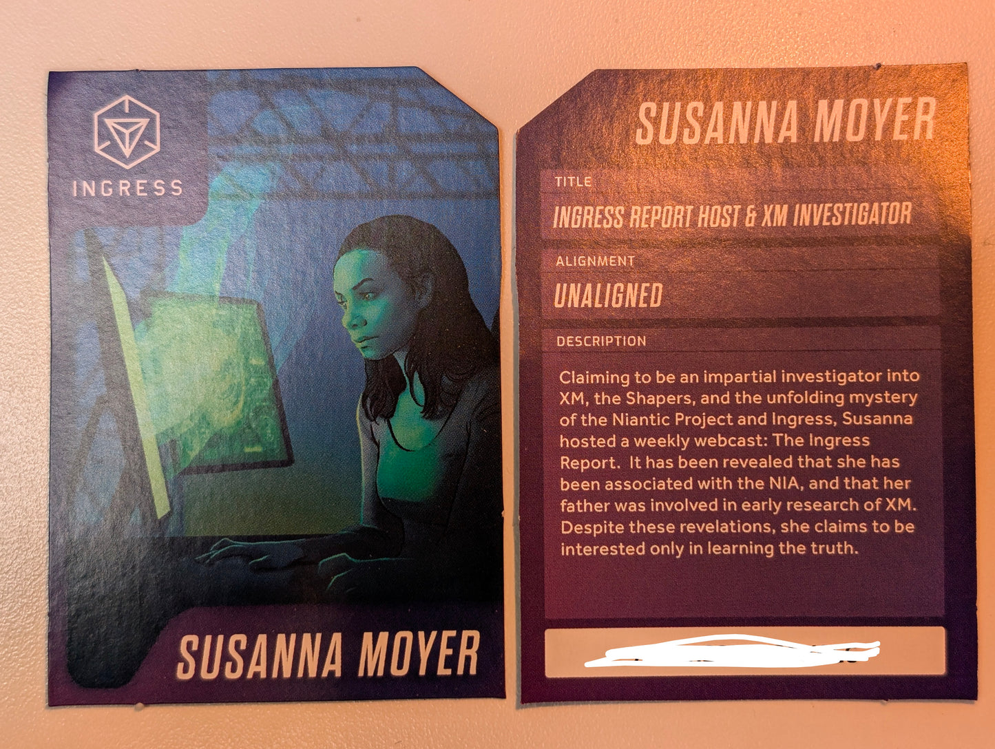 Susanna Moyer Common Card - includes passcode