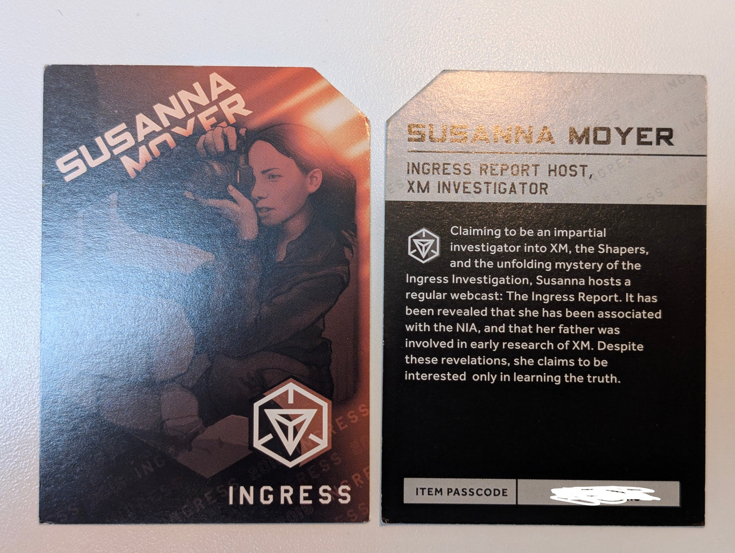 2016 Susanna Moyer Character Card - includes passcode