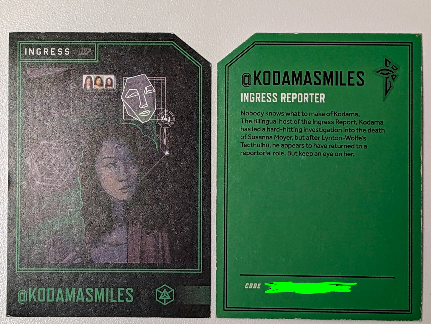 2017 Kodamasmiles Card - includes passcode