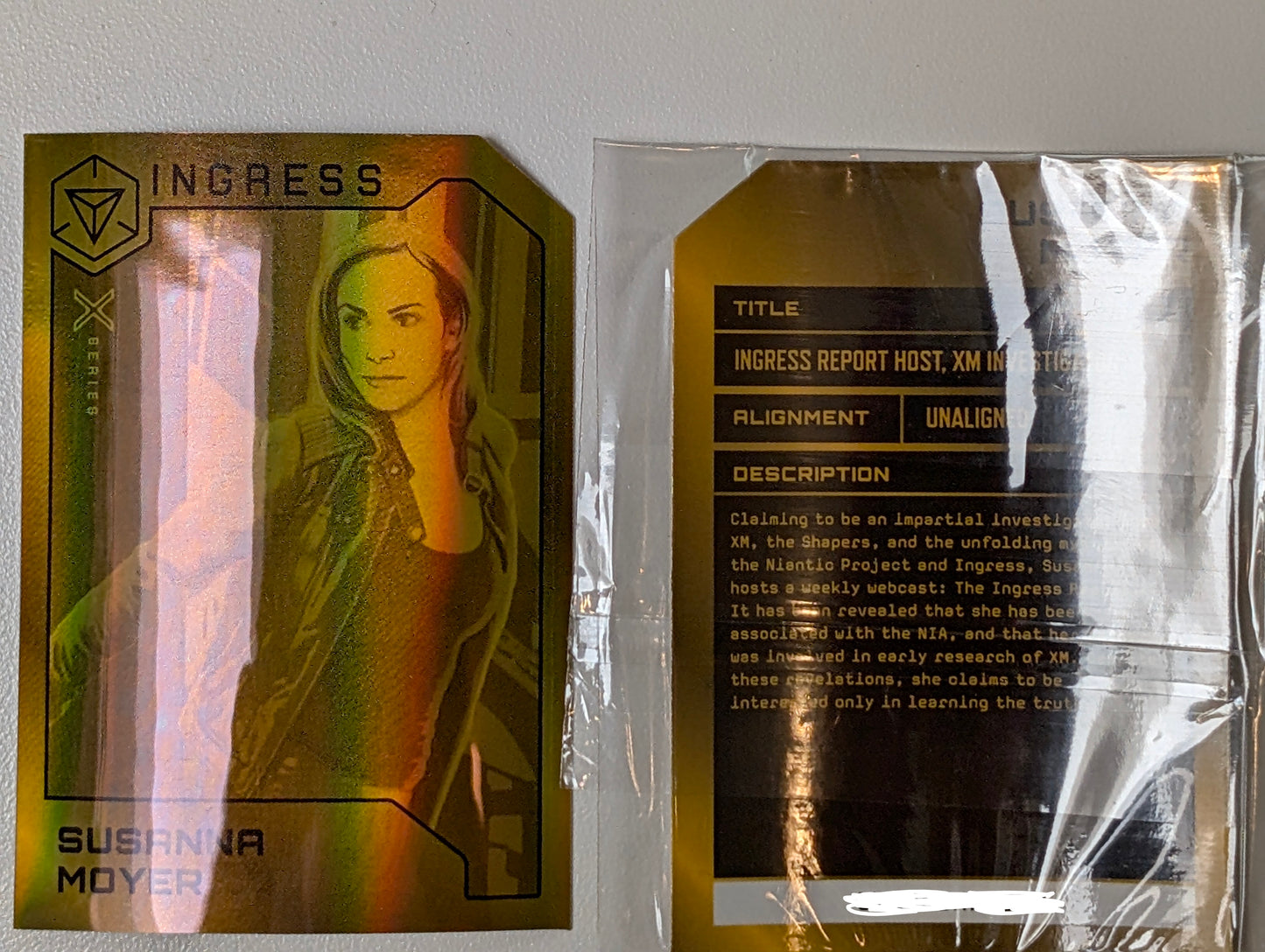 2022 Susanna Moyer Hologram Character Card - includes passcode