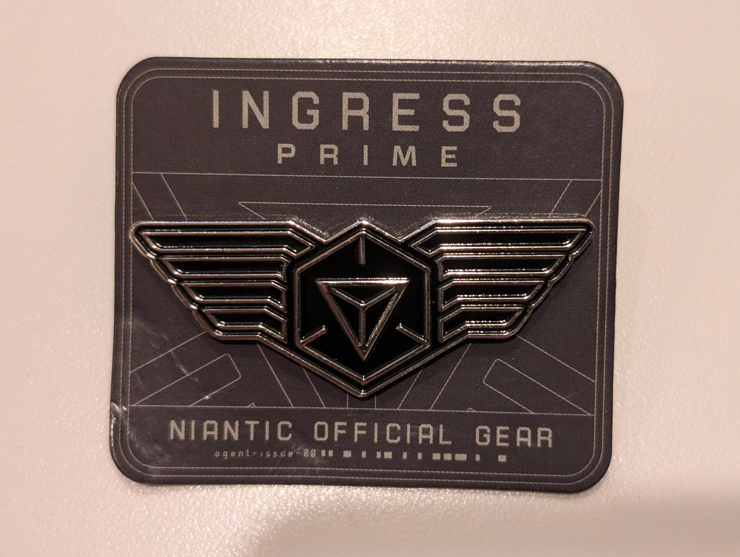 Ingress Prime Wings Pin
