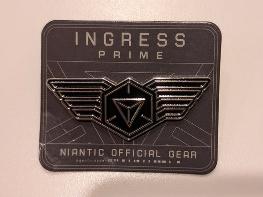 Ingress Prime Wings Pin