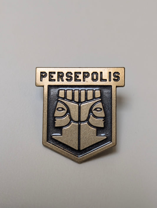 Gold Persepolis Pin